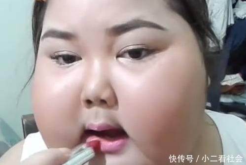 大脸胖妮化妆后，惊艳全网，网友称要娶她为妻，让人难以置信！