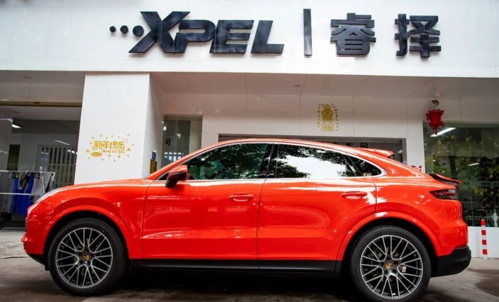  『卡宴』保时捷卡宴Coupe 装贴XPEL LUX PLUS系列漆面保护膜