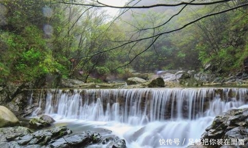 河南、湖北、安徽三省交界，藏着秀丽山水美景，6公里2小时漂流