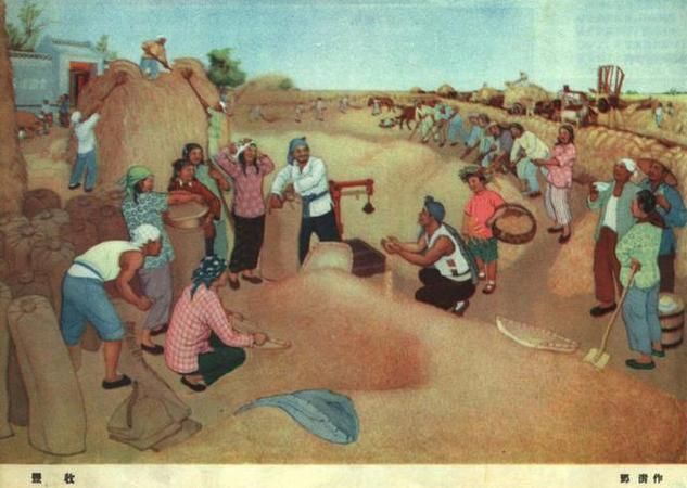 年画欣赏：20世纪50年代反映时代精神的老年画