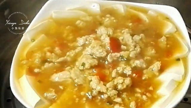  儿子■豆腐和它是绝配，简单蒸一蒸，比红烧肉还香，儿子三天两头点名吃