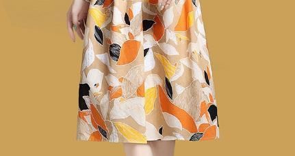 9月出炉了一波中高档秋裙，洋气又大方，建议四五十岁女人常穿