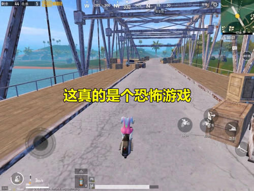  恐怖游戏@吃鸡玩家发现了一个“开挂”的动物，体型约等于3个领主！
