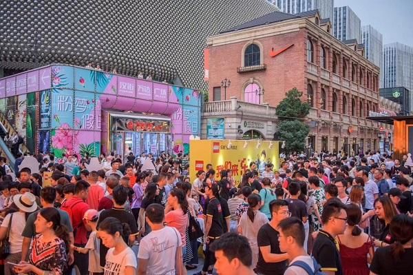 商业地标越来越有国际范儿，武汉成全球潮品“中国首站”