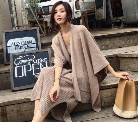 9月天开始凉了，短裤短袖别穿了，建议买这洋气套装，好穿到爆