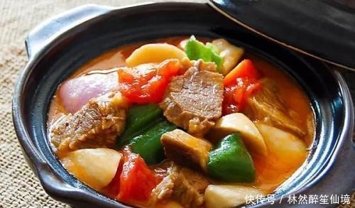 『虾仁』美食推荐:土豆炖牛肉,香辣虾仁,肉末炒粉条,香菠糖醋里脊