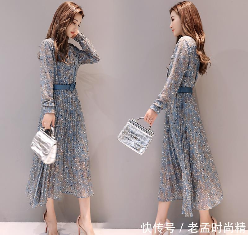  『宽松连衣』女人如果40来岁就要好好打扮！试试这些春裙，搭配裸靴，美炸天