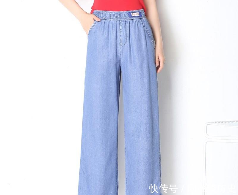「有型」三伏天别穿连衣裙了,试试这些“天丝裤”,清凉舒适,时尚有型