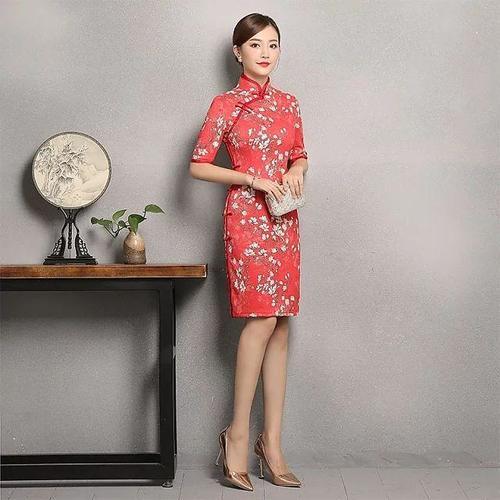 新款旗袍穿的好,美美过完整个秋!