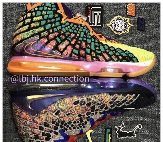 『完整』光看配件就想买！LeBron 17“What The”完整细节曝光