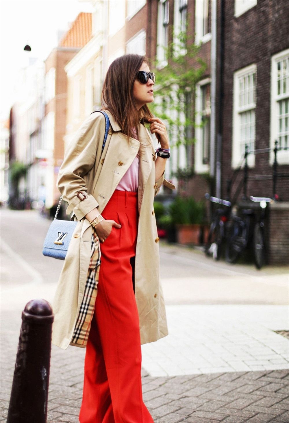  #女人#女人要精致,试试今年流行的阔腿裤套装,靓丽时尚显气质,美极了