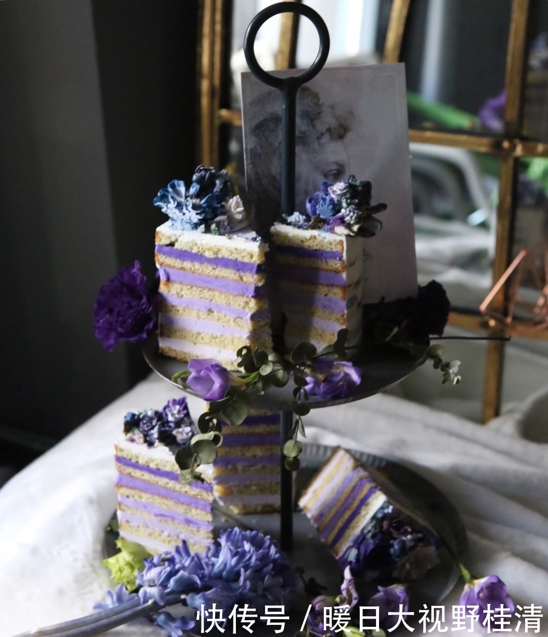  『制作』她做的鲜花蛋糕太撩人，看完后全世界都惊艳了