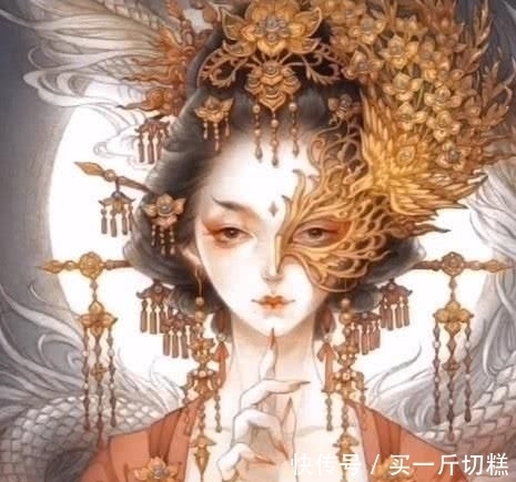 「头像中」小姐姐挑战画“头像”,开局本以为糟糕透了,效果一眼万年