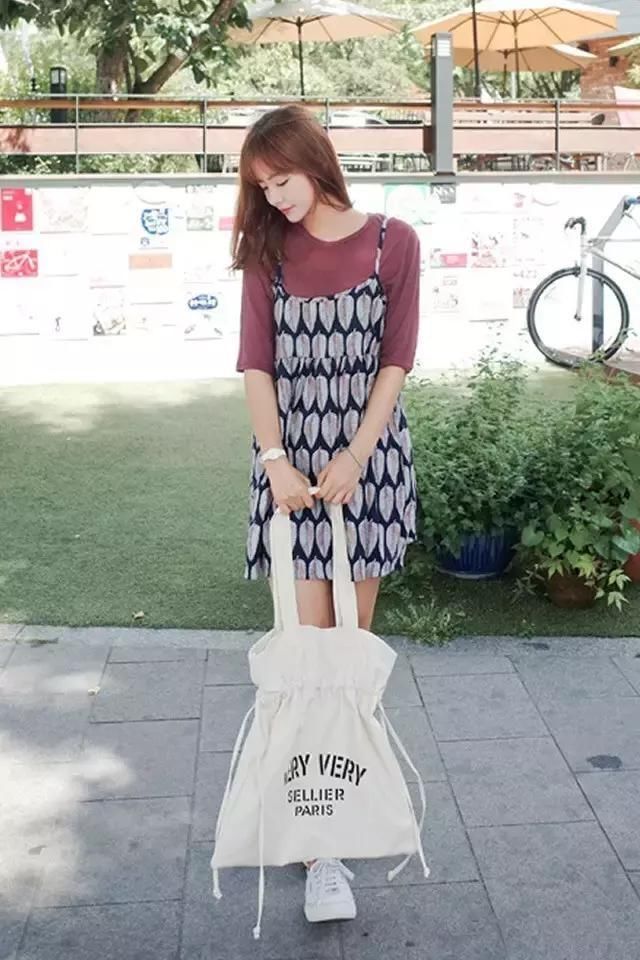 姑娘真不是露内衣带呀，这样真的超漂亮！