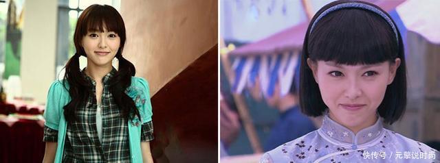 唐嫣齐刘海配连衣裙清新如少女，难怪范冰冰和baby也换了同款造型