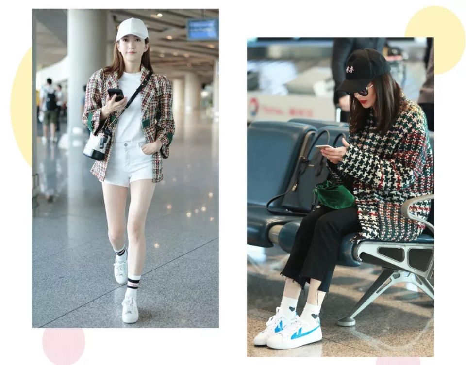 露脚踝过时了?今年秋天露袜子才是真时髦!