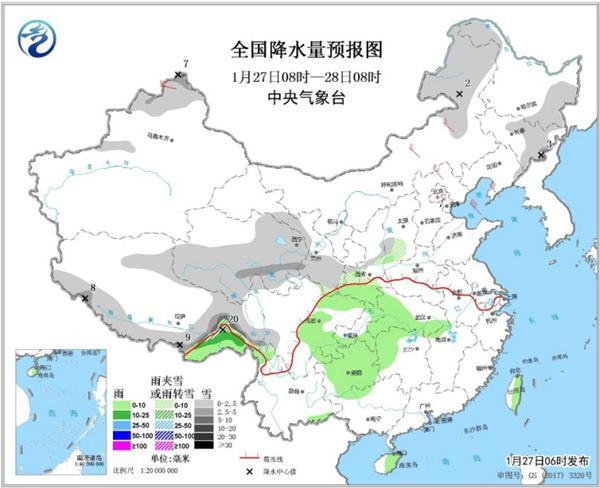 南方阴雨范围扩大 下周冷空气将频繁影响我国
