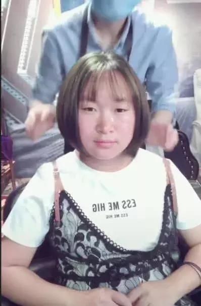 换脸级别的发型，大妈变少女，网友：整容也不过如此！