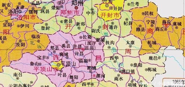 河南一市, 历史悠久, 曾面积较大, 后一分为四, 现是河南第四城