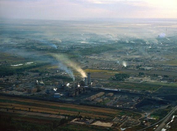 老照片:航拍30年前的中国各城市，看看有没有你的家乡