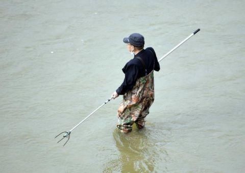  『北京』现场｜众多人在永定河非法捕鱼