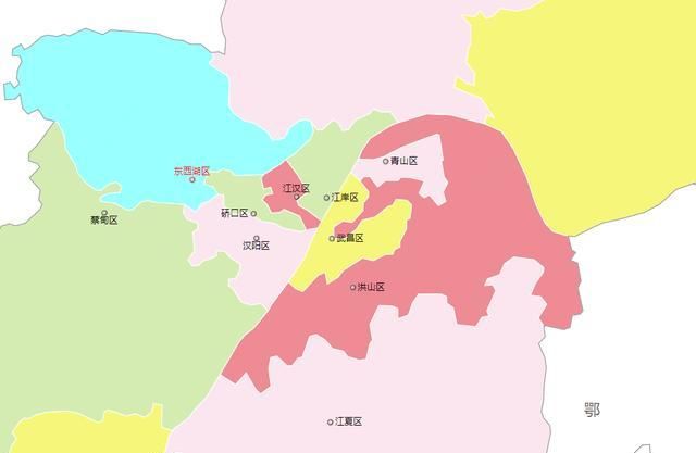  『面是武汉市』湖北省武汉市强大的铁路客运系统：不仅有武汉站、武昌站、汉口站