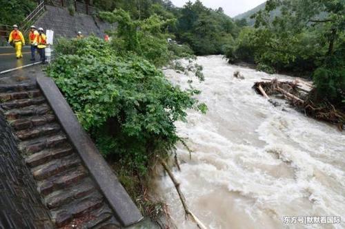 日本多地暴雨成灾,灾害导致8人身亡50失踪