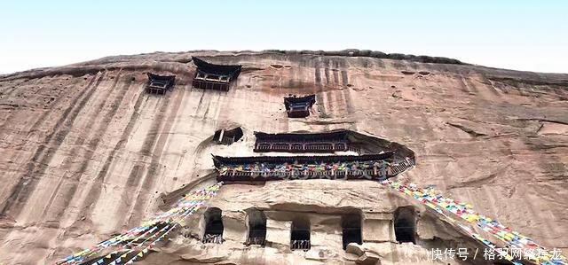 甘肃古寺供奉罕见天然生成菩萨像 比悬空寺更奇险 与莫高窟齐名！