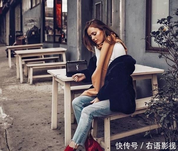 春天■乍暖还寒的春天,你需要用牛仔裤+短靴来应对,想不时髦都有点难