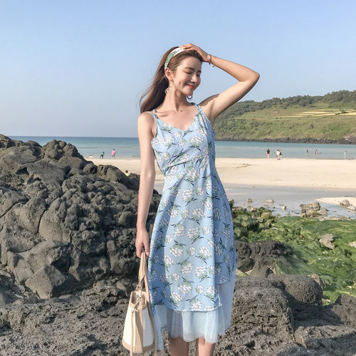 比基尼太露了!东方美人都这样穿沙滩裙，迷人美的让人心醉