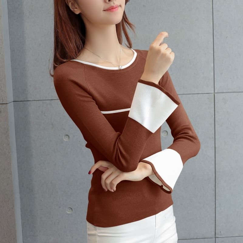 女士性感紧身微透打底衫,尽显好身材,魅力四射