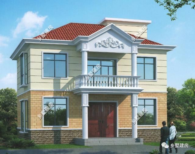 农村自建房，占地不到100，这四款最低18万就能建成！