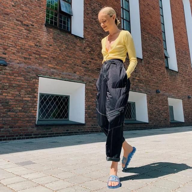 棒针编织衫■我也没有衣服穿啊,但是我可以抄Kaia、Jennie的作业