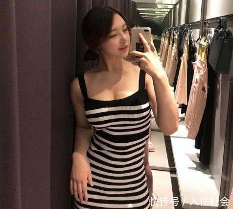 韩国美女模特身高1米71, 体重却只有100斤, 靠脸型圈粉十万