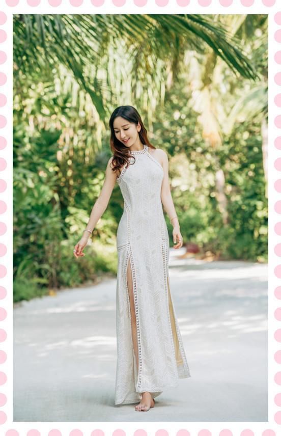 看了娄艺潇的腿，男人都要怀疑人生，网友：96斤全长腿上了吧？