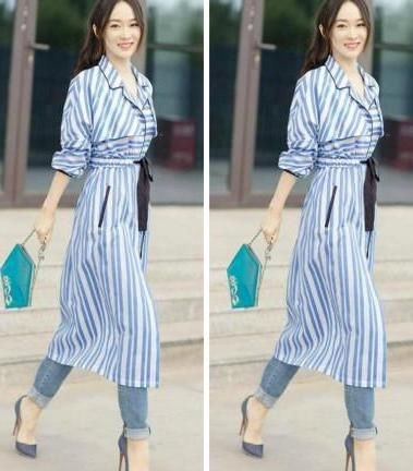 没想到霍思燕这么敢穿，20公分的高跟鞋，把脚都要立起来了！