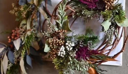 手工@DIY手工制作:用干花做的花艺作品,比鲜花还美!