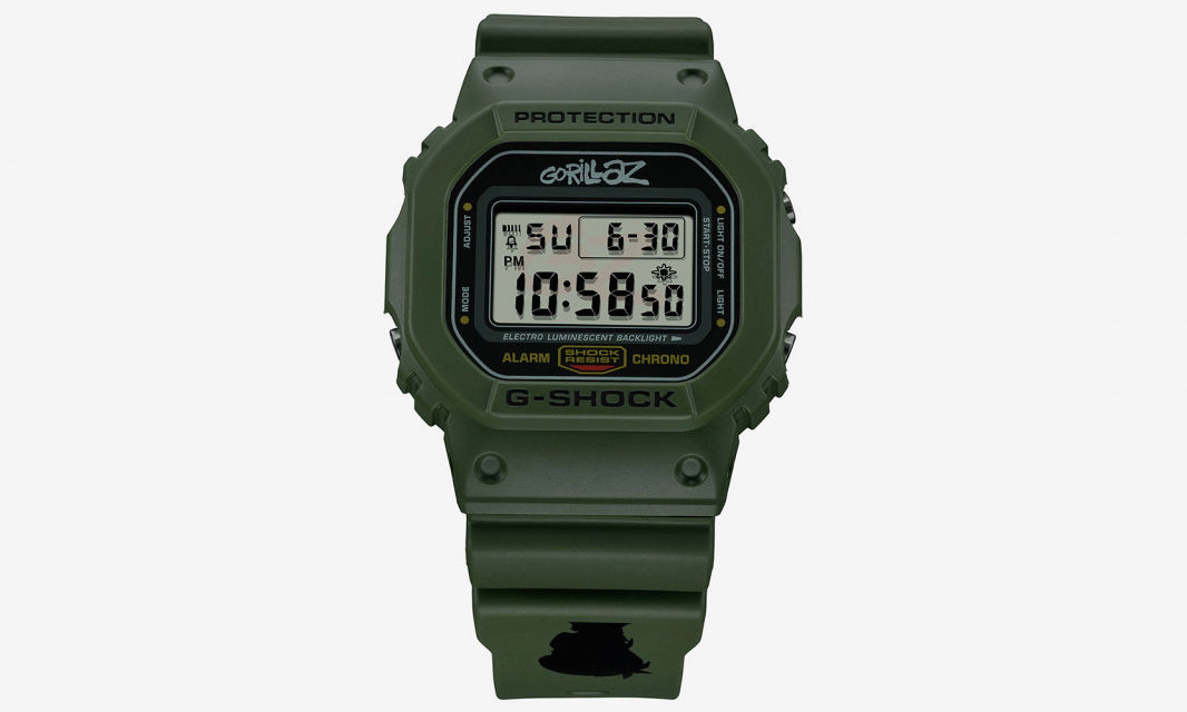 G-SHOCK x Gorillaz 打造 35 周年纪念款