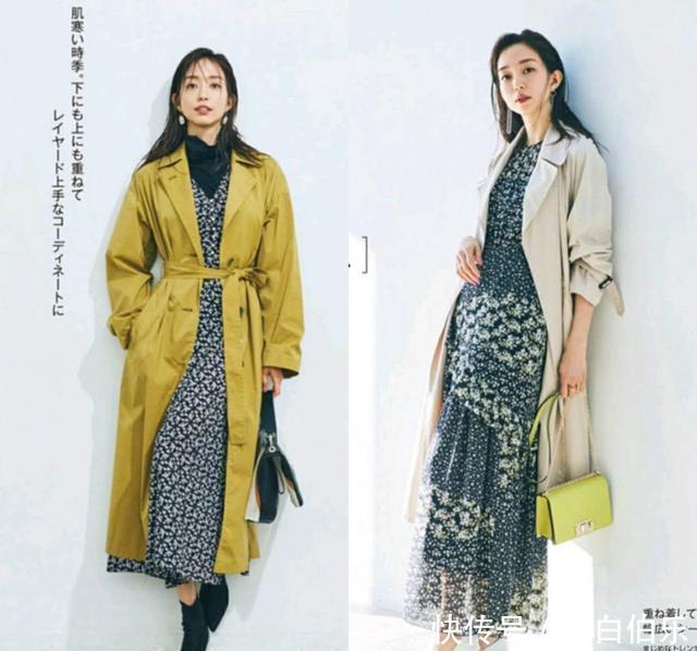 『针织』连衣裙别再搭外套了,春天这样叠穿又美又飒,轻松穿出优雅时髦感
