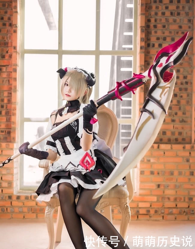 cos美图:崩坏3—丽塔,还原度很高的女武神!