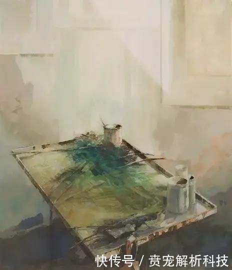  『画家』法国画家的灰调水彩画,太有质感啦