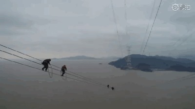 380米高空作业！舟山这个工程创下14项世界纪录