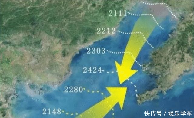 黄河会把“渤海”填平吗看看海岸线有史以来的变化