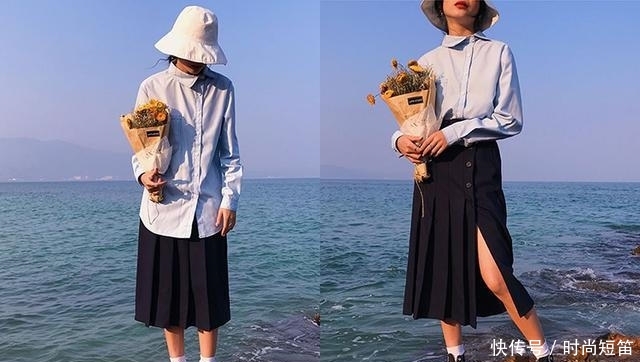 『气质』今年流行的“开叉裙”:优雅与气质完美融合,穿上很有女人味!