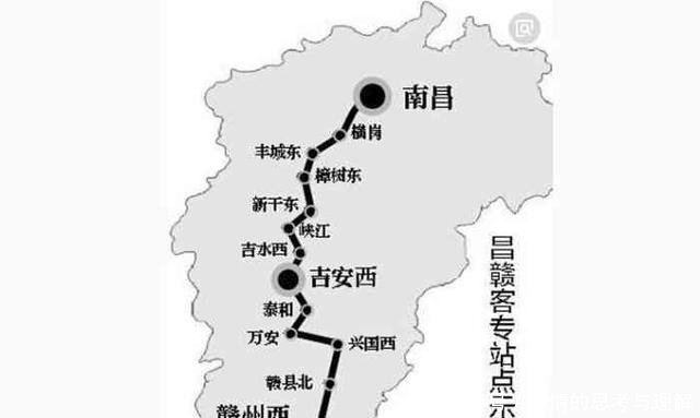  「一条」江西“最值得关注”的一条高铁规划，将投资507亿全程设
