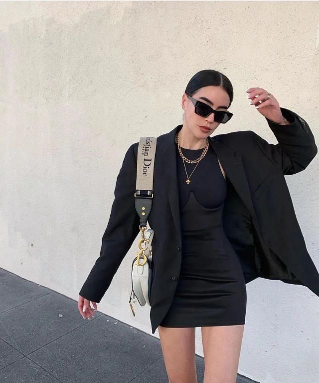  【TOP姐】一件黑色西装，打造16个时髦look！
