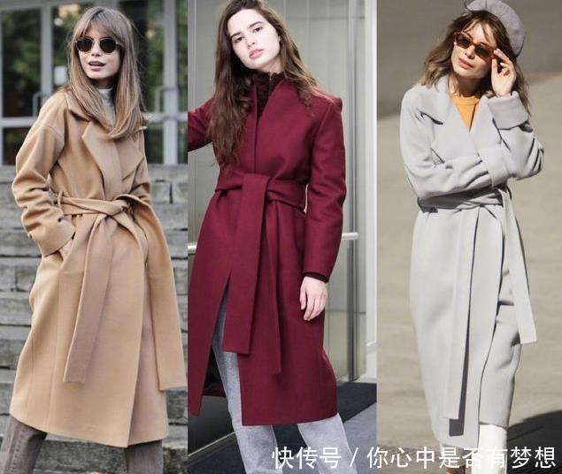 『冬装』街头潮女们冬装又搭配出一道风景线,各款大衣阔腿裤这样搭配美美的