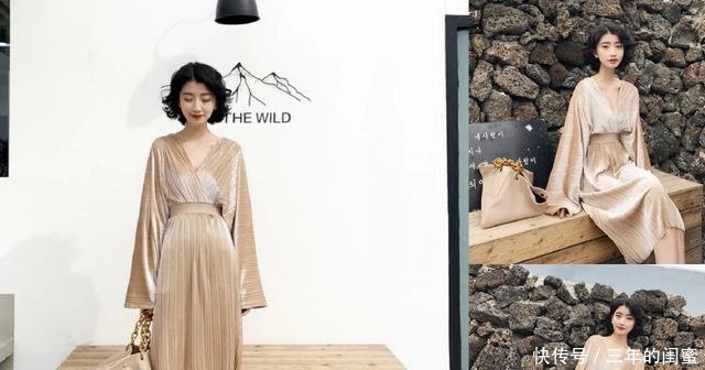 2018年必须入手“丝绒”连衣裙，穿上身实在太高级，太美了！