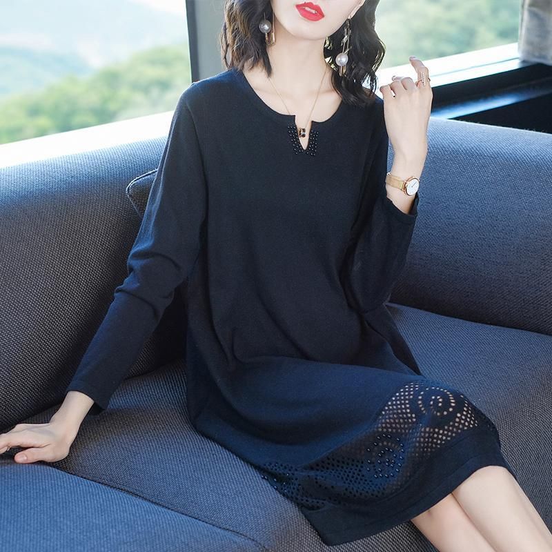 9月出炉了一波中高档秋裙，洋气又大方，建议四五十岁女人常穿