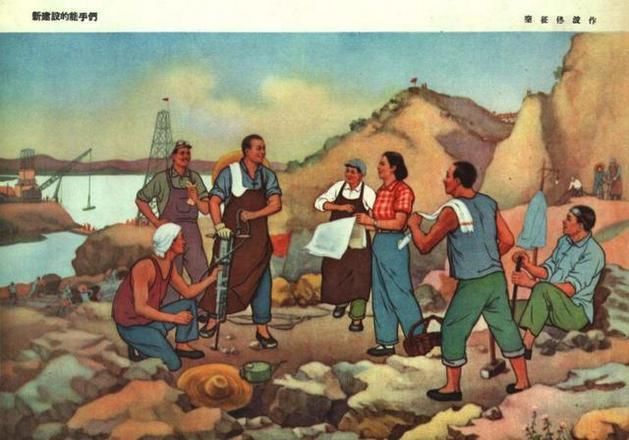 年画欣赏：20世纪50年代反映时代精神的老年画